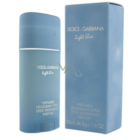 Dolce & Gabbana Hellblauer Deo-Stick für Frauen 50 ml Dolce & Gabbana Hellblauer Deo-Stick für Frauen 50 ml