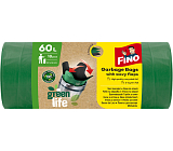 Fino Green Life recyklované PE pytle na odpad, 27 µ, 60 × 66 cm, 60 l, 18 ks