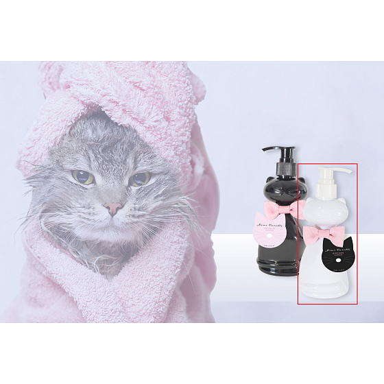 NeoCos Cat weißer sanfter Flüssigseifenspender 240 ml