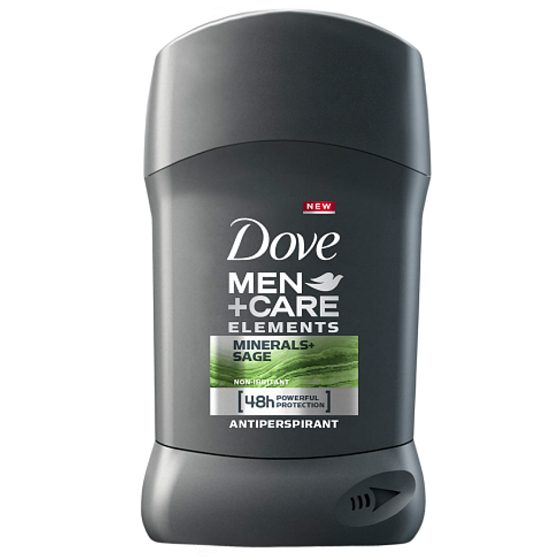 Dove Men + Care Elements Minerals & Sage festes Antitranspirant Deodorant mit 48 Stunden Wirkung 50 ml