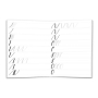 Ditipo Krasopísanky Moderne Kalligraphie Handschrift Alphabet für die Praxis 32 Seiten 7195003