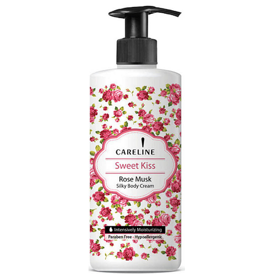 Careline Sweet Kiss - Süße Kusspflege Körpercreme 400 ml