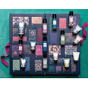 Heathcote & Ivory Dove & Rose Adventskalender-Mix aus Handcremes, Badeschäumen, Waschgelen, Badesalzen und prickelnden Badekugeln, Kosmetikset