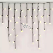 Emos Lighting Weihnachts-Wasserfall warmweiß 10 m, 600 LED warmweiß + 5 m Kabel