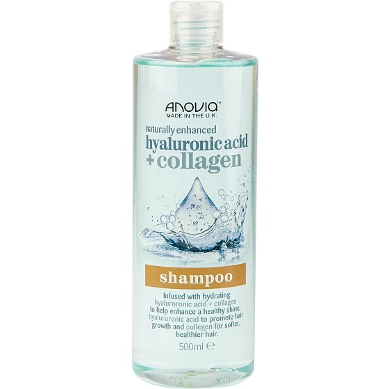 Anovia Hyaluronsäure + Kollagen Haarshampoo mit Hyaluronsäure und Kollagen 500 ml