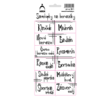 Bogenaufkleber für Gewürzdosen Linky Zeler 11 x 23,5 cm