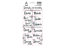 Bogenaufkleber für Gewürzdosen Linky Zeler 11 x 23,5 cm