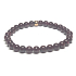 Granat-Armband elastisch Naturstein, Kugel 6 mm / 16 - 17 cm, Stein des Feuers, der Liebe