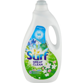 Surf Color & White Mountain Fresh & Jasmine Waschgel für Bunt- und Weißwäsche 60 Dosen 3 l