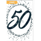 Nekupto 50 Jahre Jubiläumskarte 115 x 170 mm