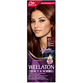 Wella Wellaton Intense Haarfarbe 4/5 Süchtig machendes dunkles Mahagoni
