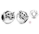Charme Sterling Silber 925 Marvel Star Wars Grogu , Perle für Armband
