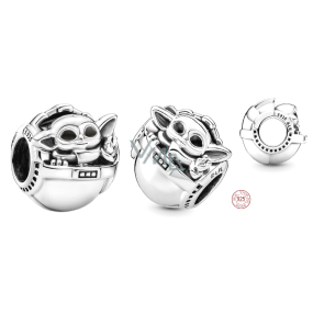 Charme Sterling Silber 925 Marvel Star Wars Grogu , Perle für Armband