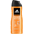 Adidas Power Booster 3v1 Duschgel für Körper, Haare und Gesicht für Männer 400 ml