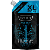STR8 Wild Beat Doypack Duschgel für Männer 550 ml