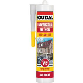 Soudal universelles Silikon, klar, 280 ml