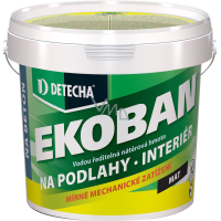 Detecha Ekoban Farbe für Holz und Beton, grau, 15 kg