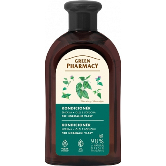 Green Pharmacy Brennnessel und Löwenzahn Conditioner für normales Haar 350 ml