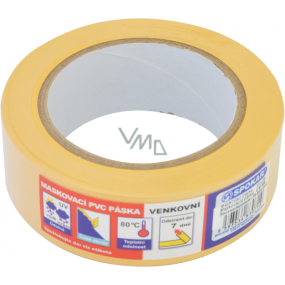 Spokar PVC-Abdeckband, Outdoor, UV- und wasserbeständig, Sticks Woche, 38 mm × 33 m Spokar PVC-Abdeckband, Outdoor, UV- und wasserbeständig, Sticks Woche, 38 mm × 33 m