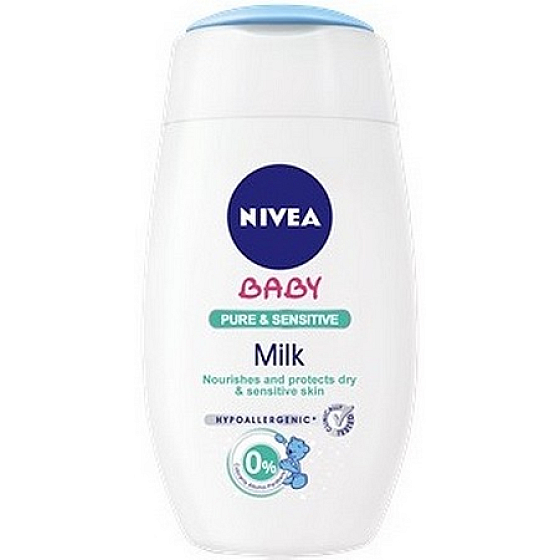 Nivea Baby Pure & Sensitive Pflegelotion für trockene und sehr empfindliche Babyhaut 200 ml