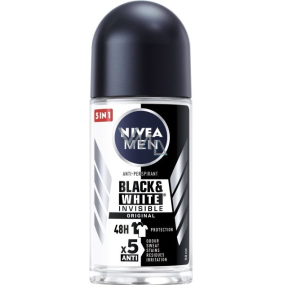 Nivea Men Invisible Black & White Original Antitranspirant Deodorant Roll-on 50 ml Nivea Men Invisible Black & White Original Antitranspirant Deodorant Roll-on 50 ml