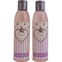 Bohemia Gifts Book Märchen von Mutter Duschgel 250 ml + Ölbad 200 ml (mit einem angenehmen Lavendelduft), Kosmetikset