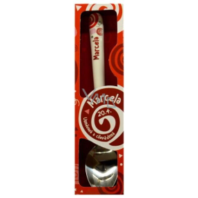 Nekupto Twister Löffel namens Marcela rot 16 cm