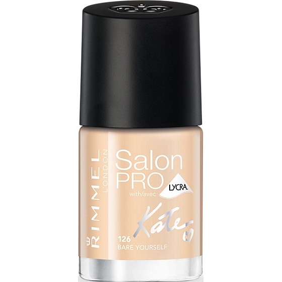 Rimmel London Salon Pro Lycra von Kate Nude Collection Nagellack 126 Bare Yourself 12 ml