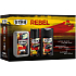 Str8 Rebel Aftershave 50 ml + Deodorant Spray für Männer 150 ml + Duschgel 250 ml, Kosmetikset