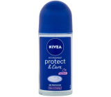 Nivea Protect & Care Roll-On Ball Antitranspirant für Frauen 50 ml