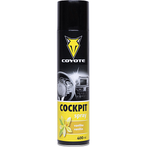 Coyote Cockpit Spray Vanille zur Innenreinigung, 400 ml