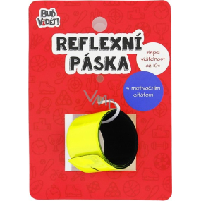 Albi Gesehen werden! Das reflektierende Klebeband Billie King Yellow erhöht die Sichtbarkeit um das 10-fache