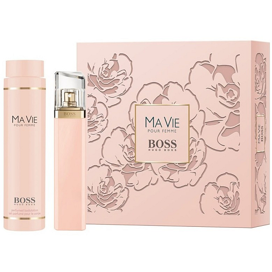 Hugo Boss Ma Vie für Femme parfümiertes Wasser 75 ml + Körperlotion 200 ml, Geschenkset