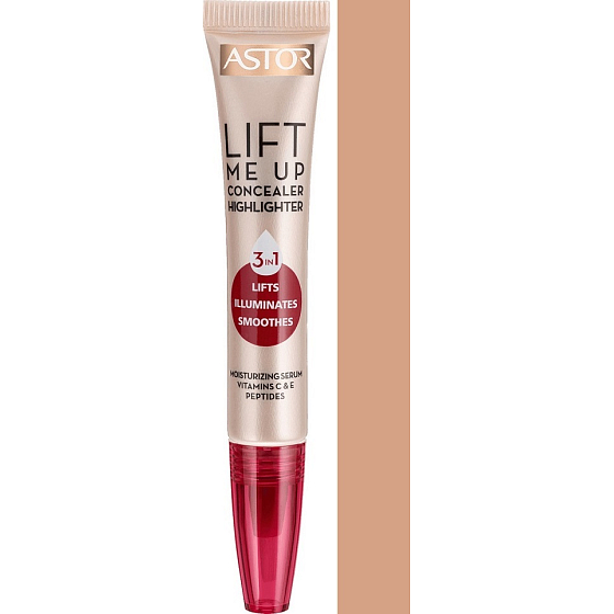 Astor Lift Me Up Concealer Textmarker 3in1 Concealer & Aufheller 002 Medium 7 ml