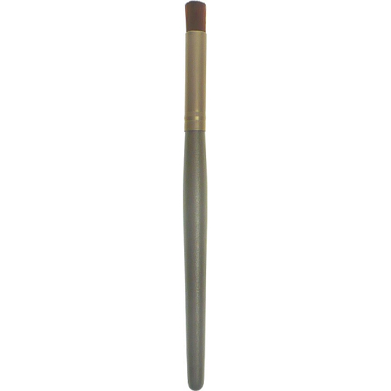 Kosmetikpinsel mit synthetischen Borsten für Concealer braun 15,5 cm 30300