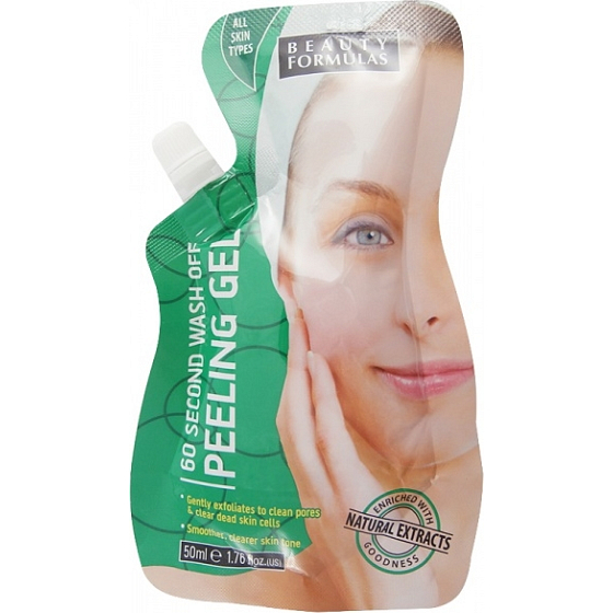 Beauty Formulas 60 Sekunden Peeling Gel 50 ml abwaschen