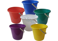 Eimer Kunststoff, ohne Ausguss, verschiedene Farben, 10 l