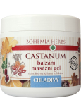 Böhmen Geschenke Castanum Rosskastanienextrakt kühlendes Massagegel 600 ml