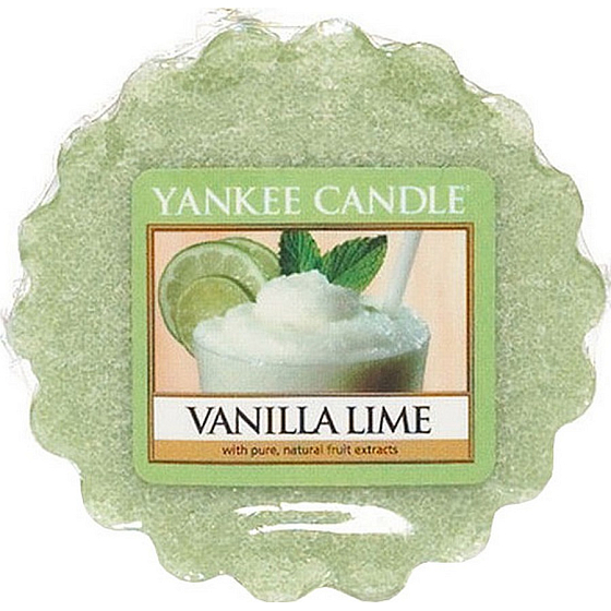Yankee Candle Vanilla Lime - Vanille mit Limonenduft Aromalampe 22 g