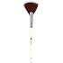 Dermacol Master Brush Fan Cosmetic Brush mit synthetischen Borsten für Highlighter, Abstauben D59