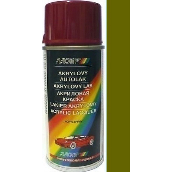 Motip Škoda Acryl Autolack Spray SD 5225 Olivgrün 150 ml