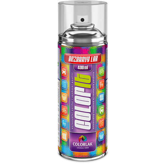 Colorlak Color It schnell trocknendes Universal-Klarlack-Hochglanzspray 400 ml
