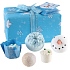 Bomb Cosmetics Snow - Lass es schneien Ballistic 2x160 g + Ball 30 g + Block 50 g + Block 85 g, Kosmetikset