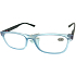Berkeley Lesebrille +2.0 Kunststoff hellblau, schwarze Seiten 1 Stück MC2184
