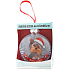 Albi Glas Weihnachtsschmuck mit Tieren - Yorkshire Terrier 7,5 cm x 8 cm x 3,6 cm