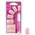 Diva & Nice Adhesive Nägel French Manicure mit Kleber 24 Stück NFD03-CBP