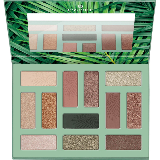 Essenz in der wilden Lidschatten-Palette 02 Hören Sie nicht auf zu glauben! 10,2 g