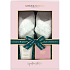 Baylis & Harding Jojoba, Vanille & Mandelöl Badesalz 100 g + Fußmilch 140 ml + Hausschuhe, Kosmetikset für Damen