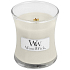 WoodWick Solar Ylang - Sun Ylang Duftkerze mit Holzdocht und Glasdeckel klein 85 g