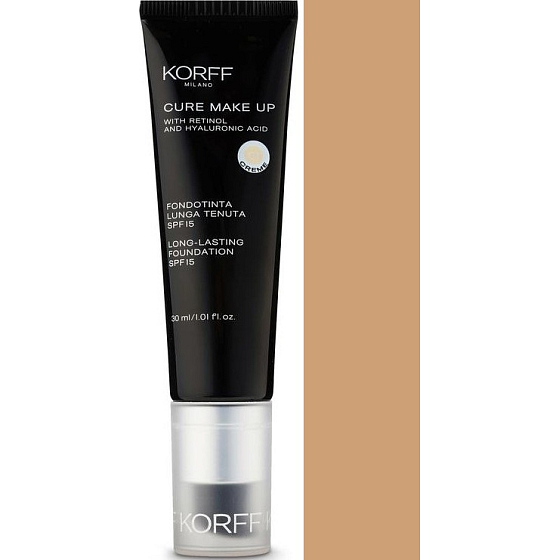 Korff Cure Make Up Long-lasting Foundation SPF15 langanhaltendes Make-up 03 Walnut 30 ml